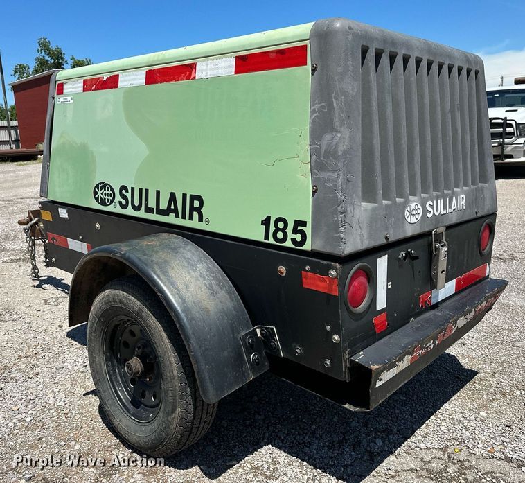 image for item OC9101 2007 Sullair 185  air compressor