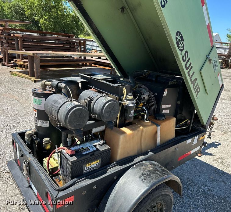 image for item OC9101 2007 Sullair 185  air compressor