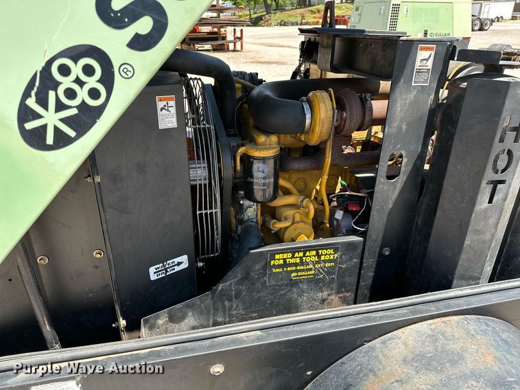 image for item OC9101 2007 Sullair 185  air compressor