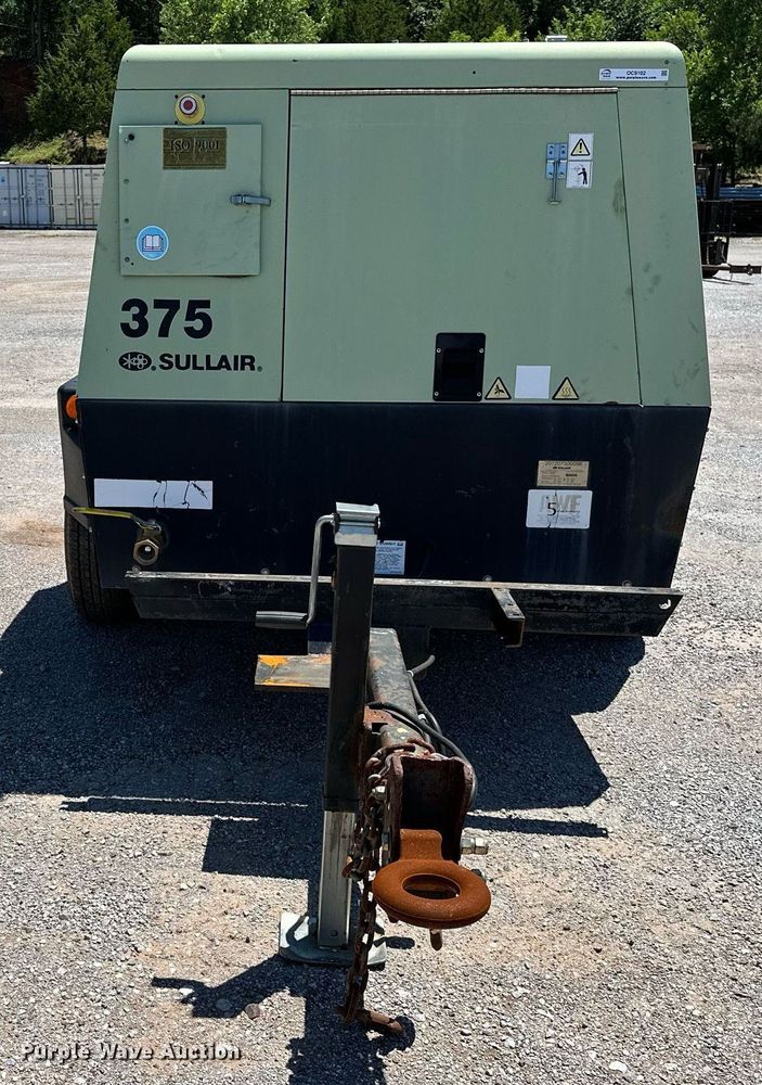 image for item OC9102 2012 Sullair 375  air compressor