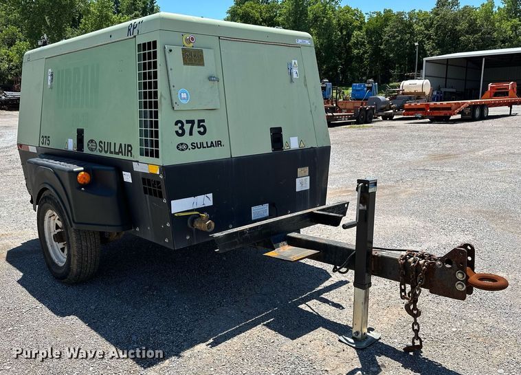 image for item OC9102 2012 Sullair 375  air compressor