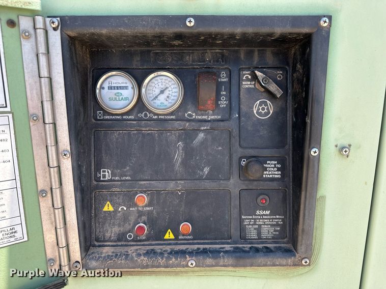 image for item OC9102 2012 Sullair 375  air compressor