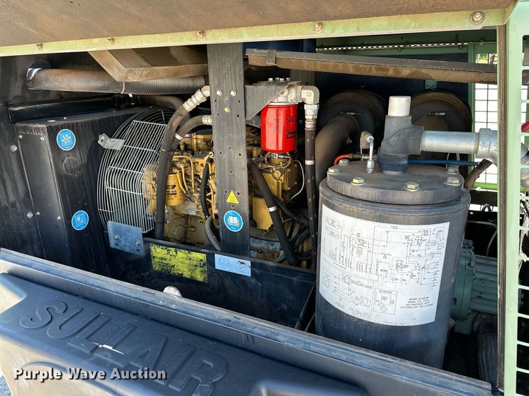 image for item OC9102 2012 Sullair 375  air compressor