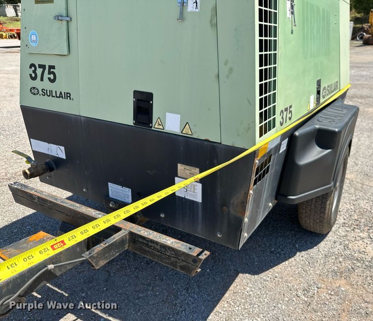 image for item OC9102 2012 Sullair 375  air compressor