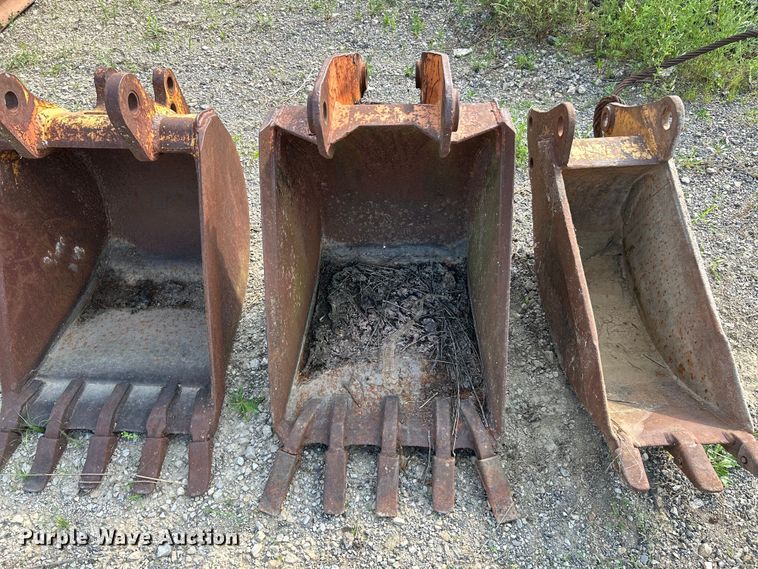 image for item OK9685 (4) backhoe buckets
