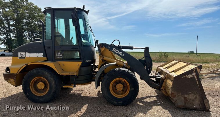 image for item OK9699 2009 John Deere 304J  wheel loader