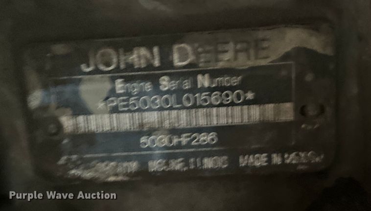 image for item OK9700 2010 John Deere 304J  wheel loader