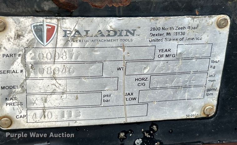 image for item OK9711 2020 Vermeer S925TX  compact utility loader