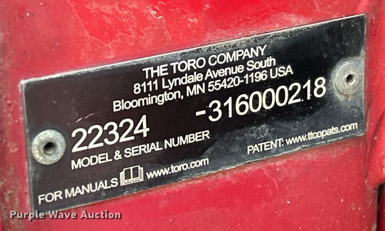 image for item OK9717 2016 Toro Dingo TX525  compact utility loader