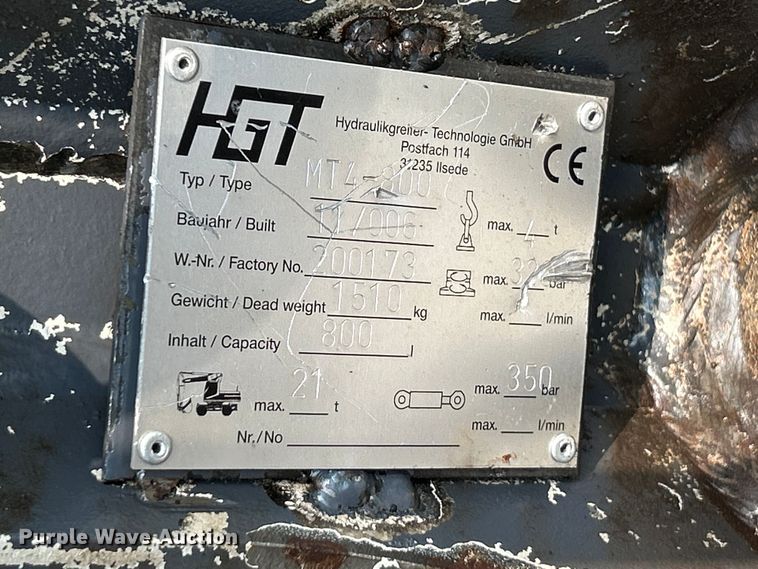 image for item OK9720 HGT MT4-800  scrap grapple