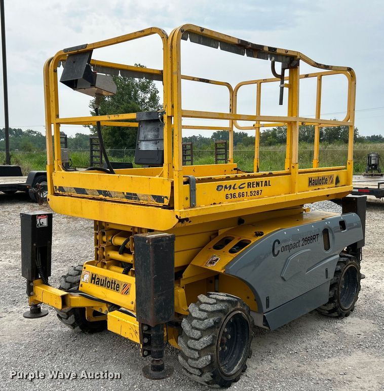 image for item OK9724 2005 Haulotte Compact 2668RT  scissor lift