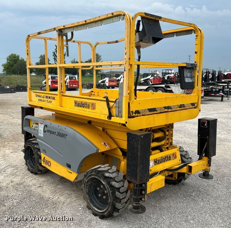 image for item OK9724 2005 Haulotte Compact 2668RT  scissor lift
