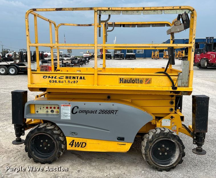 image for item OK9724 2005 Haulotte Compact 2668RT  scissor lift