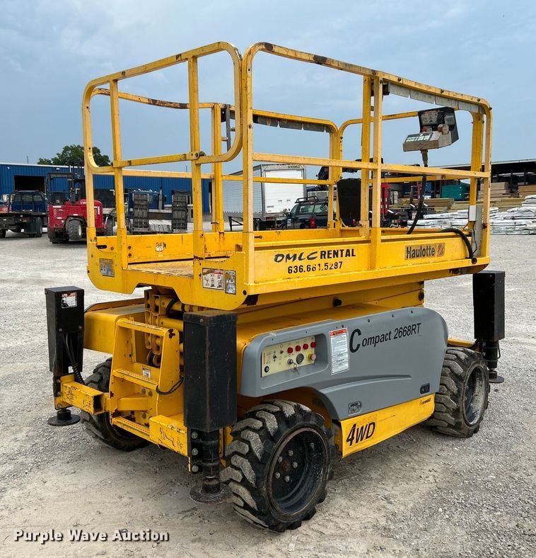 image for item OK9724 2005 Haulotte Compact 2668RT  scissor lift