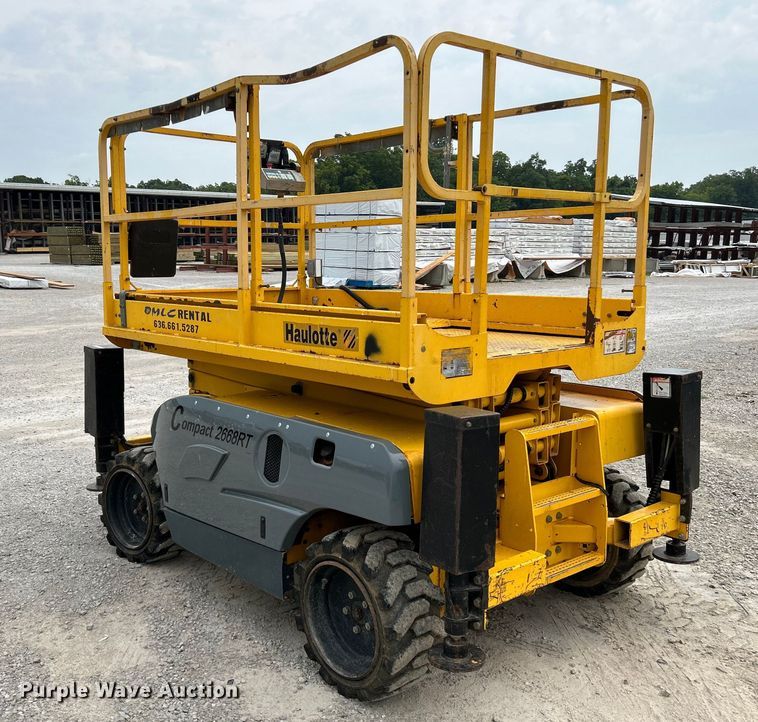 image for item OK9724 2005 Haulotte Compact 2668RT  scissor lift