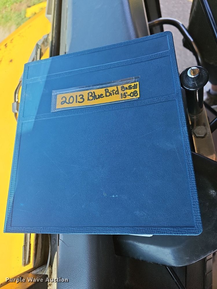 image for item DK1946 2013 Blue Bird Vision  school bus