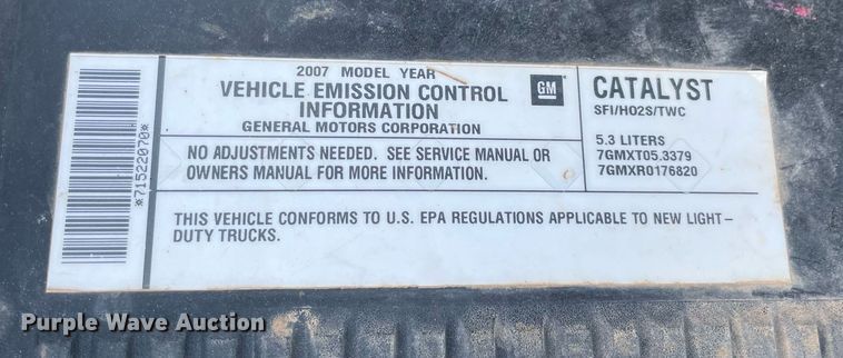 image for item DM0311 2007 GMC Sierra 1500  Crew Cab pickup truck