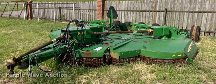 image for item DM0313 John Deere R15  batwing rotary mower