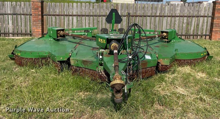 image for item DM0313 John Deere R15  batwing rotary mower