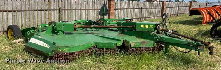 image for item DM0313 John Deere R15  batwing rotary mower