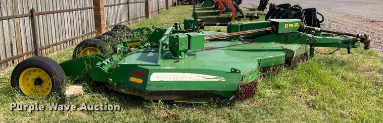 image for item DM0313 John Deere R15  batwing rotary mower