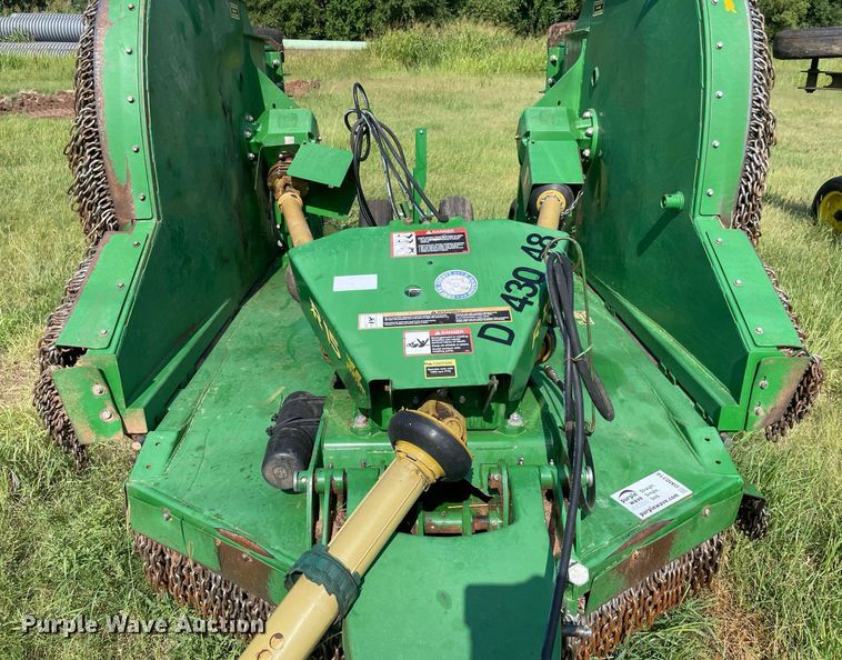 image for item DM0316 John Deere R15  batwing rotary mower