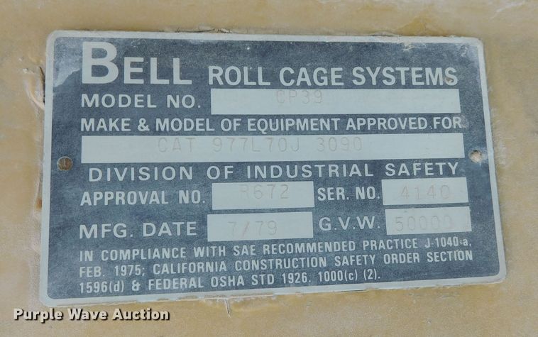 image for item DM2589 1975 Caterpillar 977L  track loader