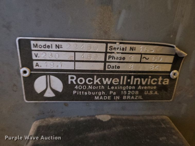 image for item DN4014 1984 Rockwell RC-51   planer