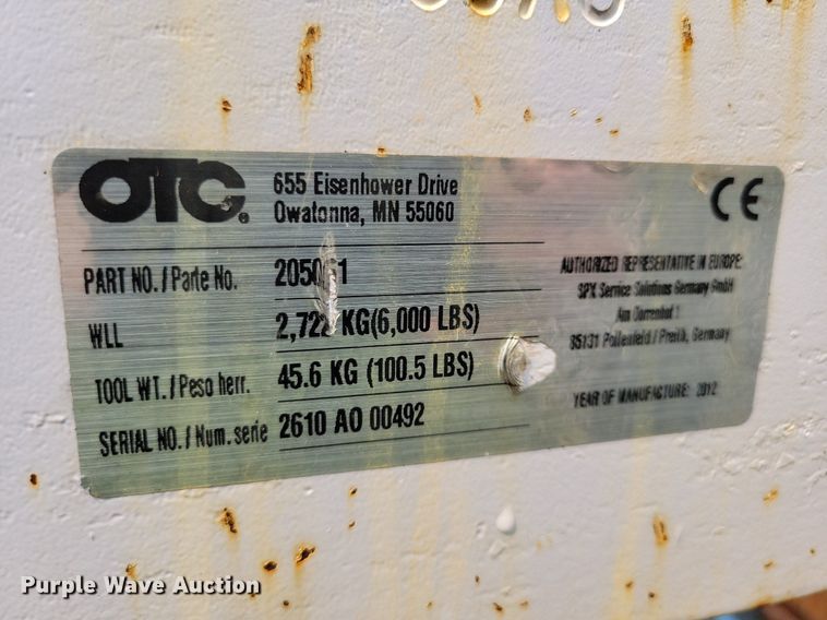 image for item DN4018 OTC The Revolver  engine stand