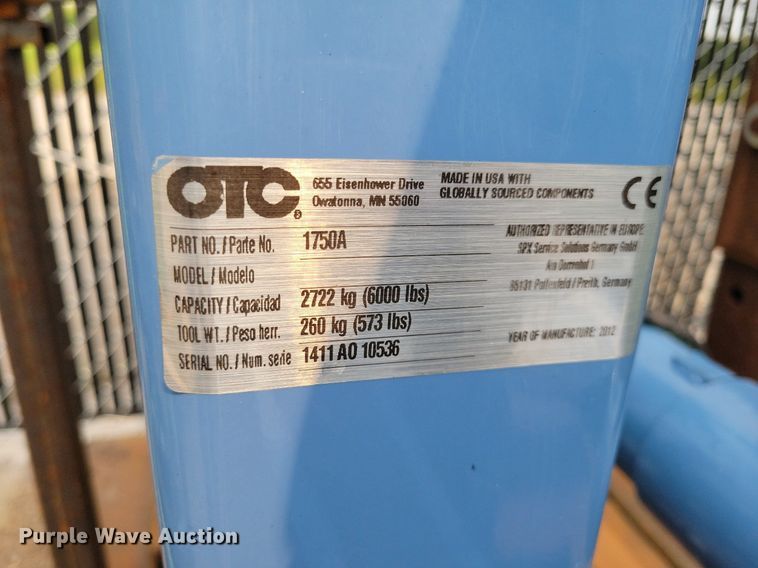 image for item DN4018 OTC The Revolver  engine stand