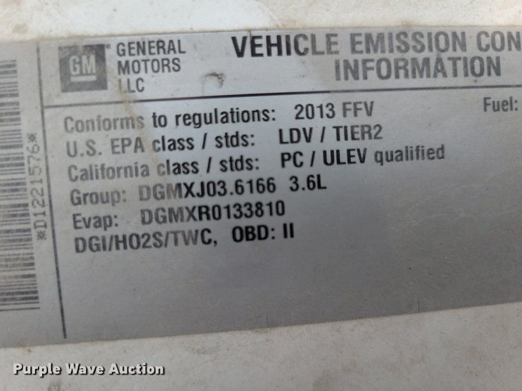 image for item DN4019 2013 Chevrolet Impala