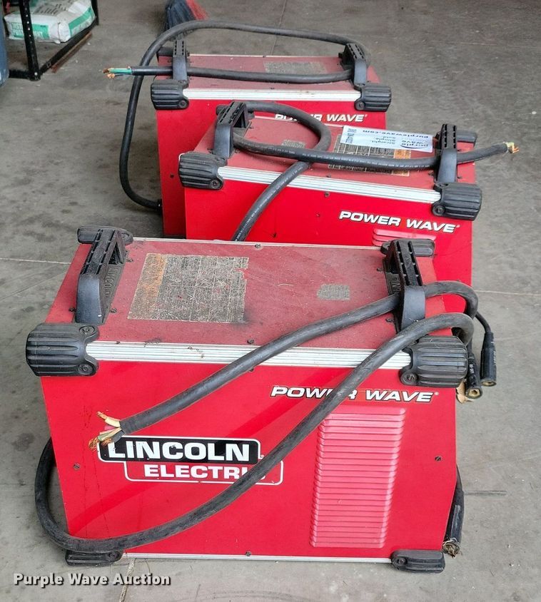 image for item DN4022 (3) Lincoln C300 Powerwave welders