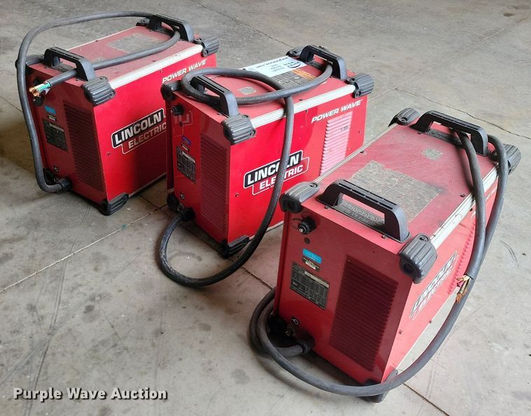 image for item DN4022 (3) Lincoln C300 Powerwave welders