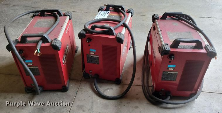 image for item DN4022 (3) Lincoln C300 Powerwave welders