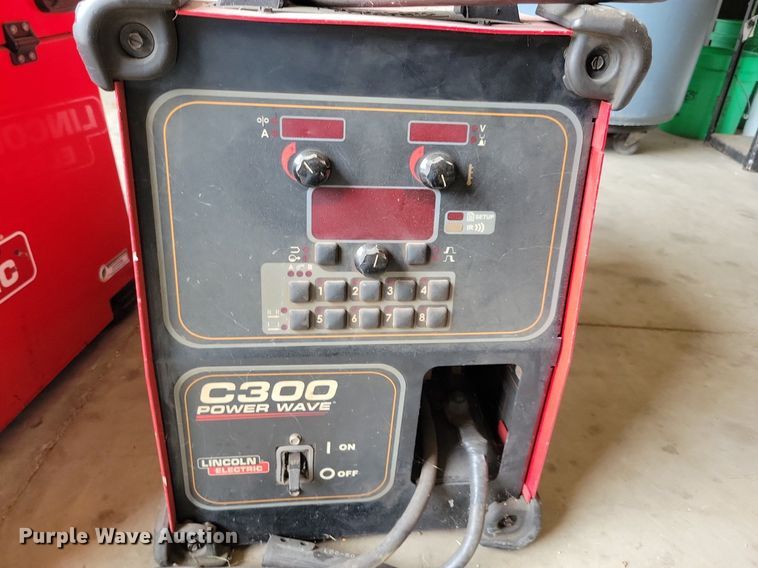 image for item DN4022 (3) Lincoln C300 Powerwave welders