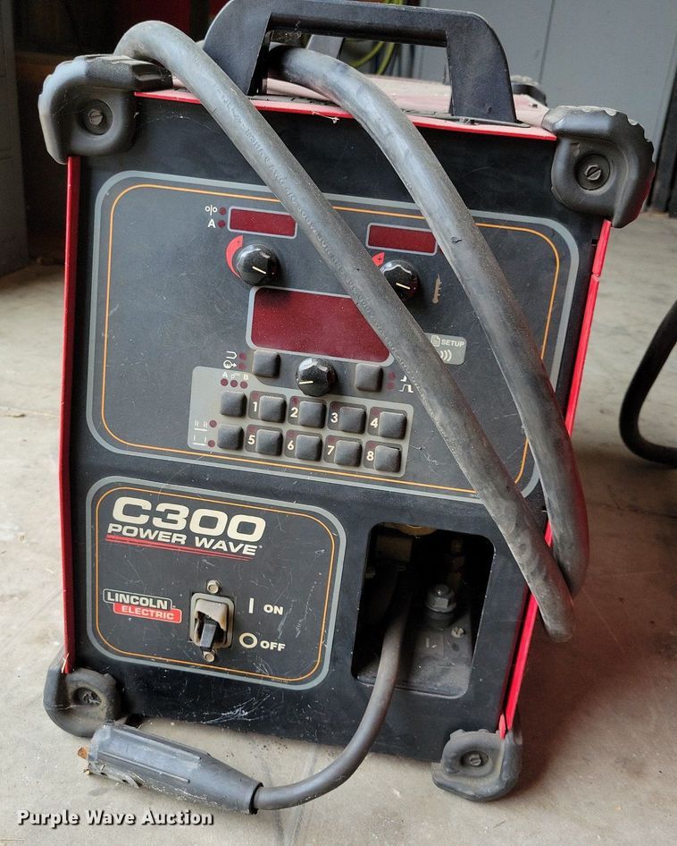 image for item DN4022 (3) Lincoln C300 Powerwave welders