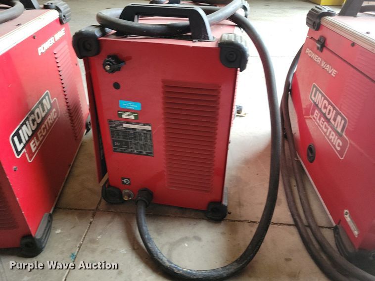 image for item DN4022 (3) Lincoln C300 Powerwave welders