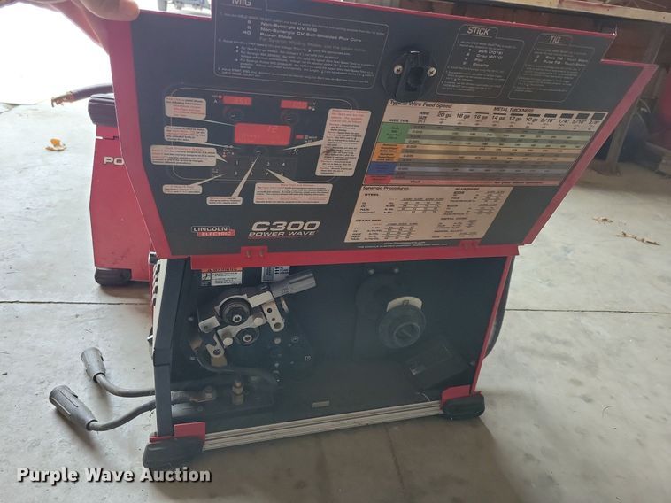 image for item DN4022 (3) Lincoln C300 Powerwave welders