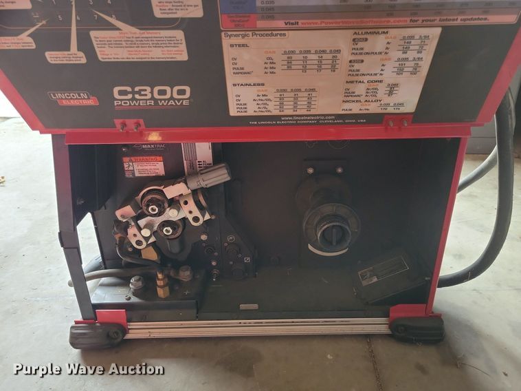 image for item DN4022 (3) Lincoln C300 Powerwave welders