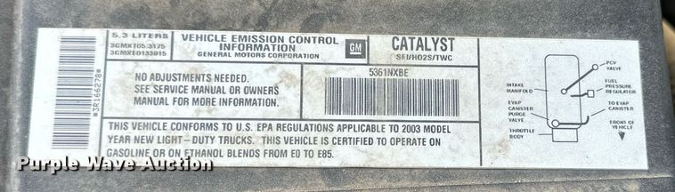 image for item DN4710 2003 Chevrolet Tahoe  SUV