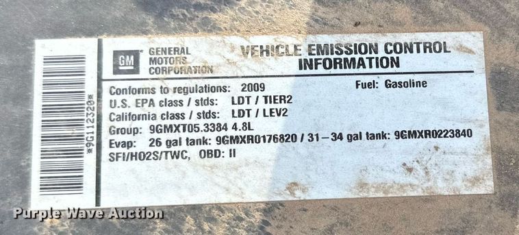 image for item DN4718 2009 Chevrolet Silverado 1500  Crew Cab pickup truck