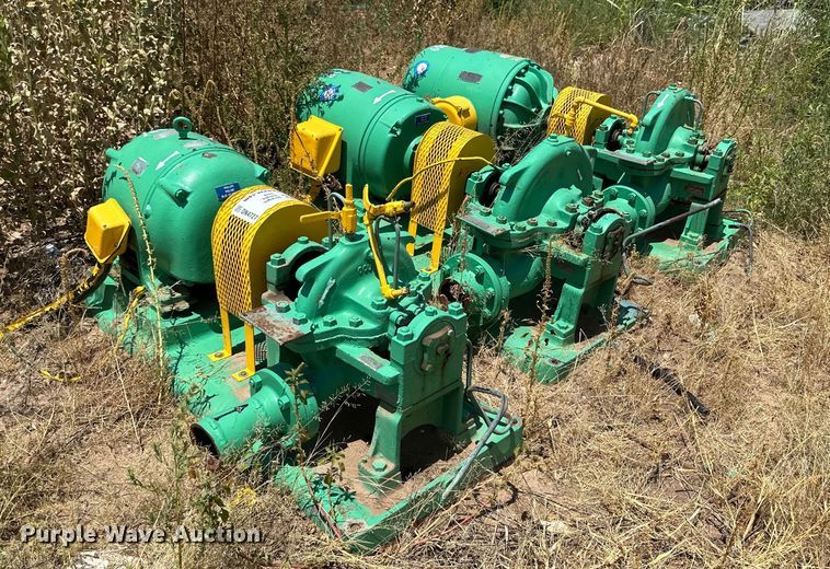 image for item DN4727 (3) Gould transfer station pumps