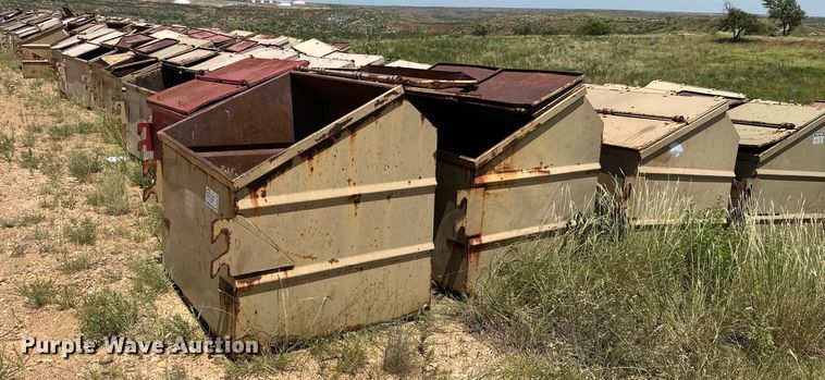 image for item DN4728 Approximately 400 dumpsters
