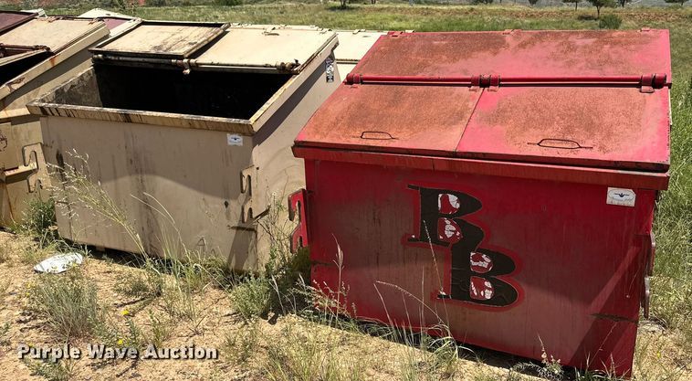 image for item DN4728 Approximately 400 dumpsters