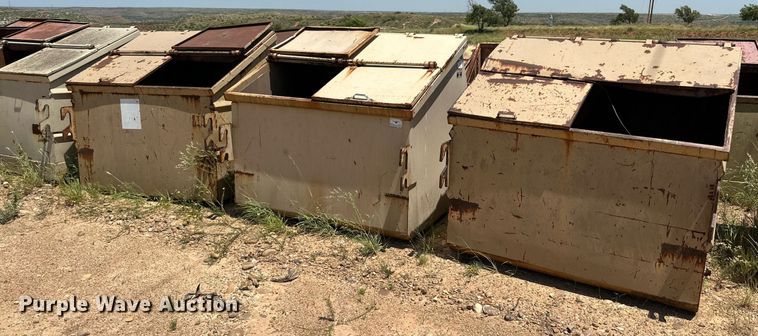 image for item DN4728 Approximately 400 dumpsters