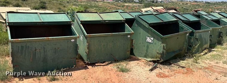 image for item DN4728 Approximately 400 dumpsters