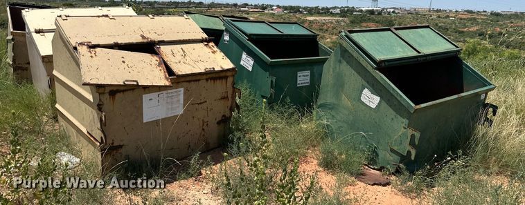 image for item DN4728 Approximately 400 dumpsters