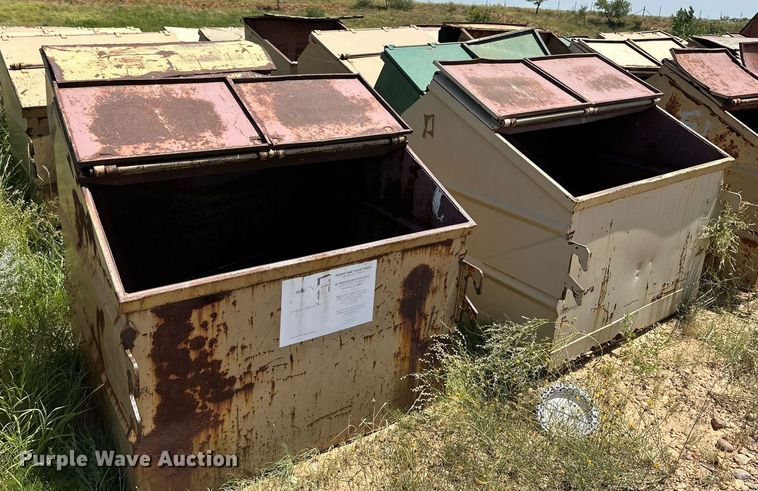 image for item DN4728 Approximately 400 dumpsters