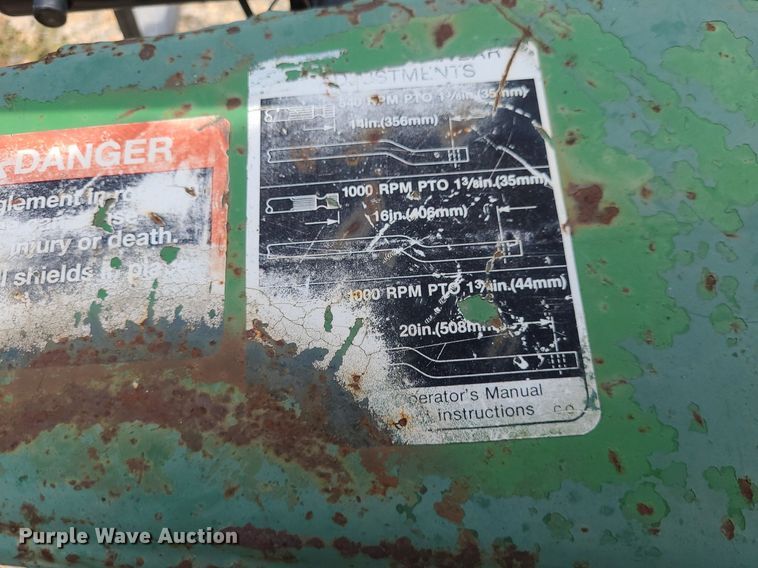 image for item DN8524 John Deere 1018  rotary mower