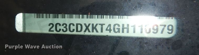 image for item DN8546 2016 Dodge  Charger Police